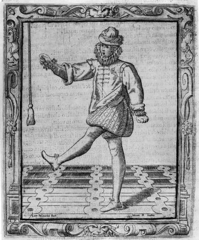 Courtly Dancer, Illustration from 